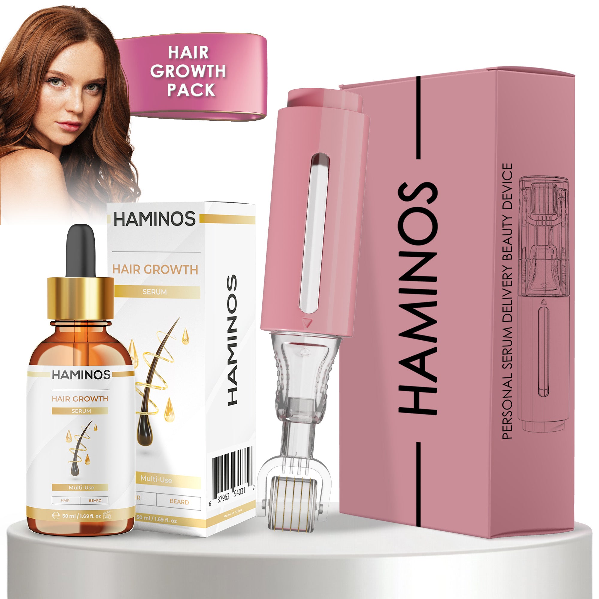 FEMALE HAIR GROWTH PACK | HAMINOS®️