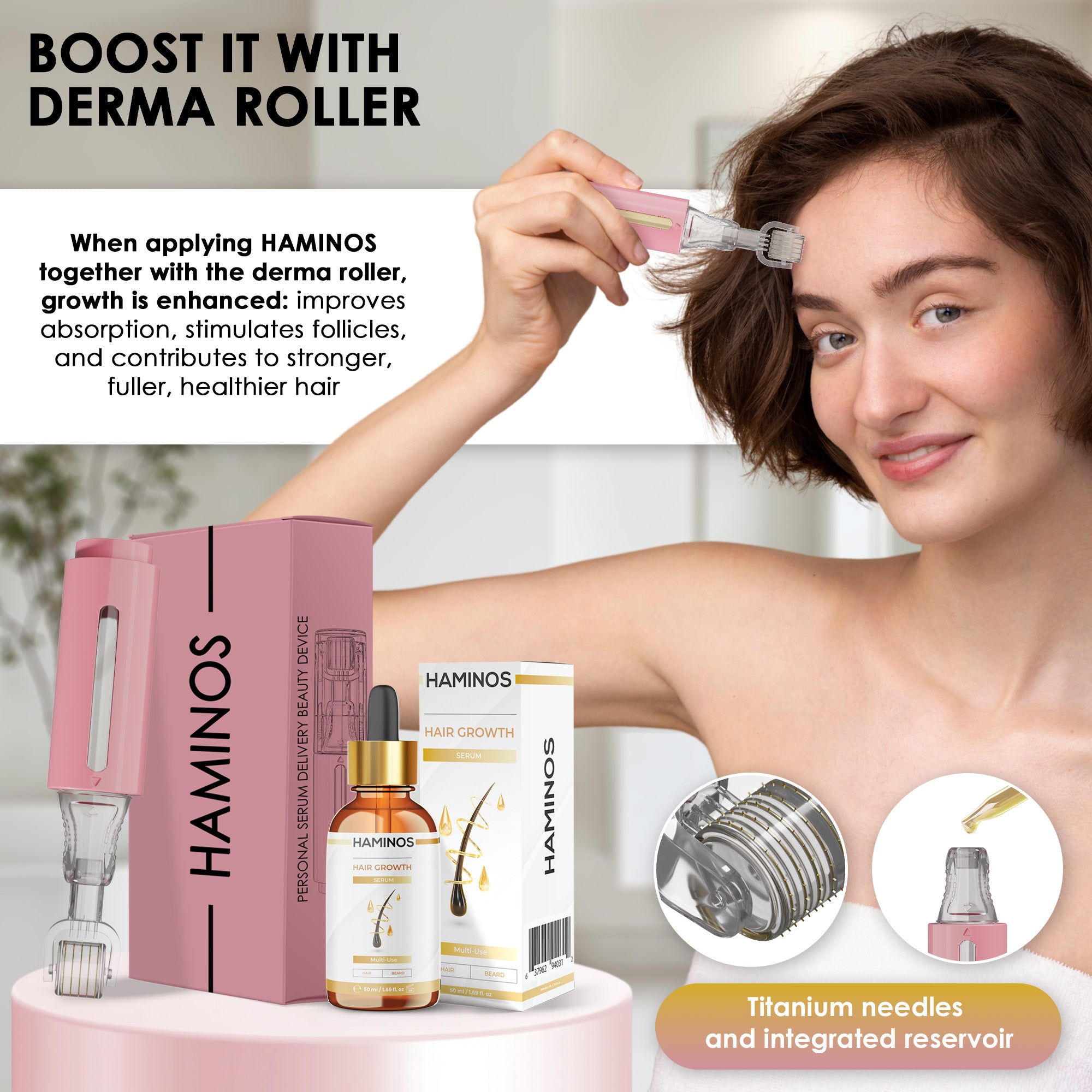 FEMALE HAIR GROWTH PACK | HAMINOS®️